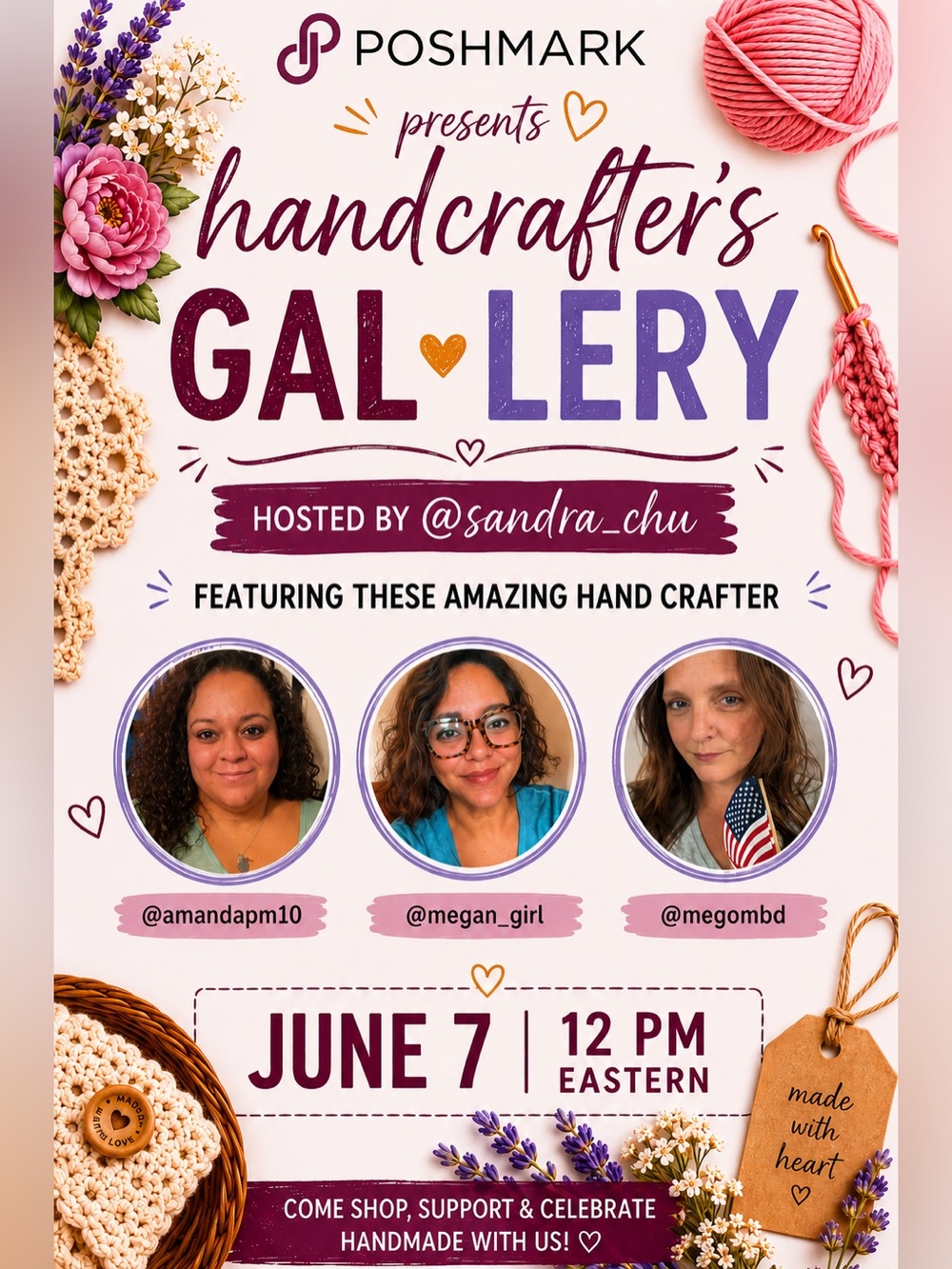 Handcrafter's Gal•lery Event - Picture 1 of 1